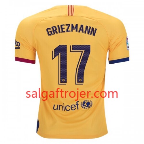 FC Barcelona Fodboldtrøjer Antoine Griezmann 17 Udebanesæt 2019/20 Kort ærmer FC Barcelona Fodboldtrøjer Antoine Griezmann 17 Udebanesæt 2019/20 Kort ærmer